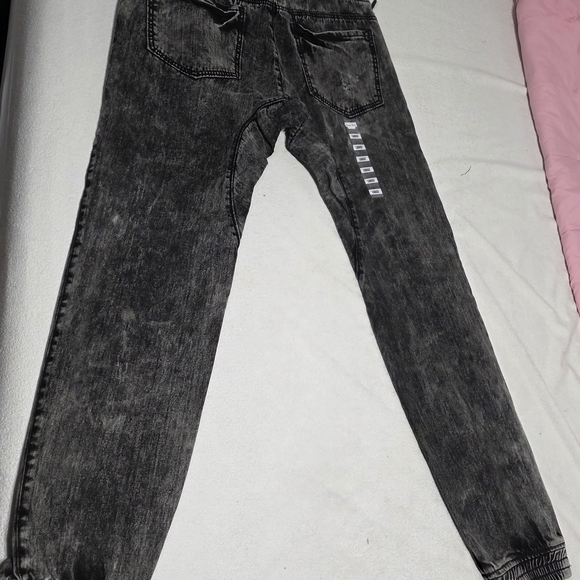 Smoke Rise Men's Charcoal Joggers - Picture 5 of 16